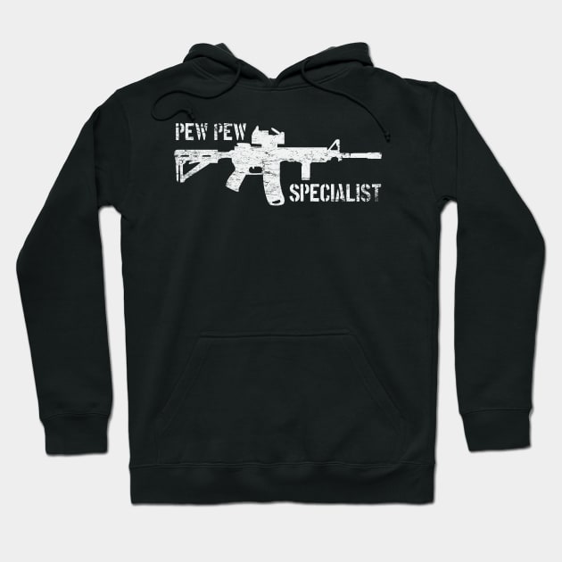 Pew Pew Specialist Hoodie by MikesTeez